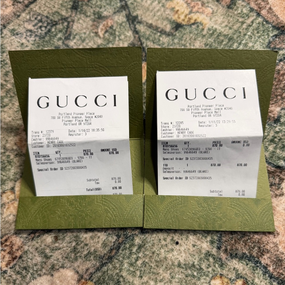 Screener GG Supreme Canvas Sneakers - Picture 12 of 16